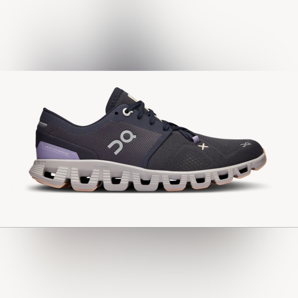 On Clouds Shoes - On Cloud X3 Women's Athletic Shoes in Blue and Purple
